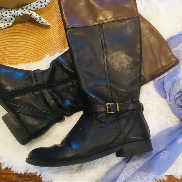 Target Brown & Black Boots - Picture 5 of 8